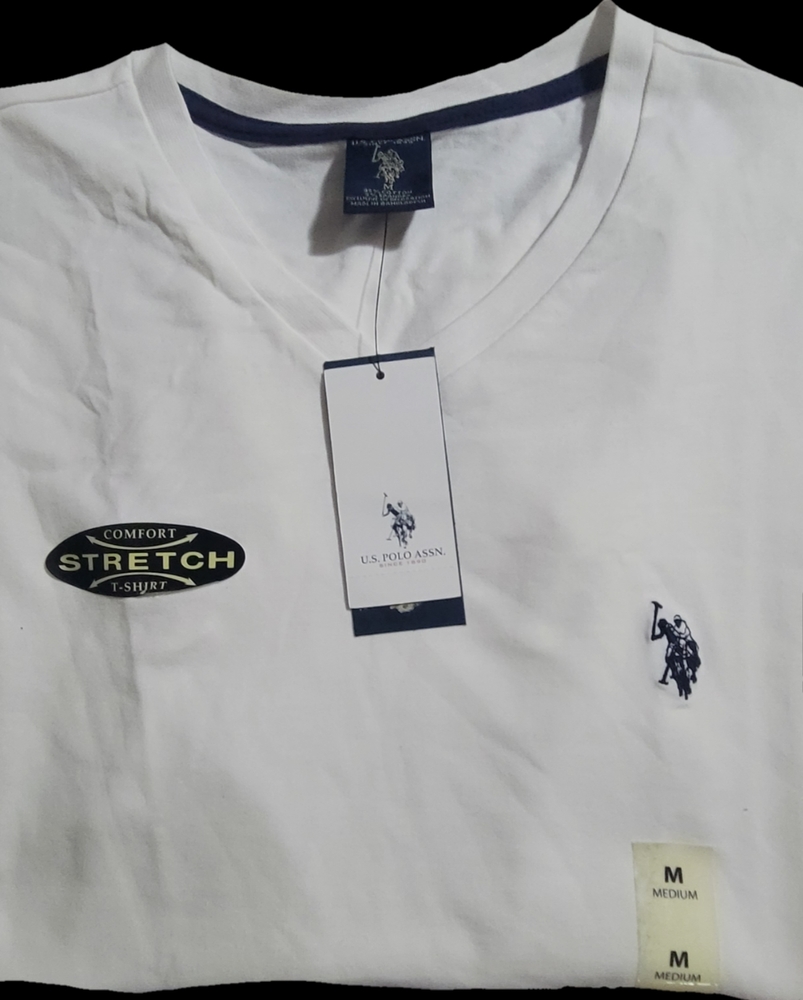 U.S.Polo Assn. V- Neck T-shirt.